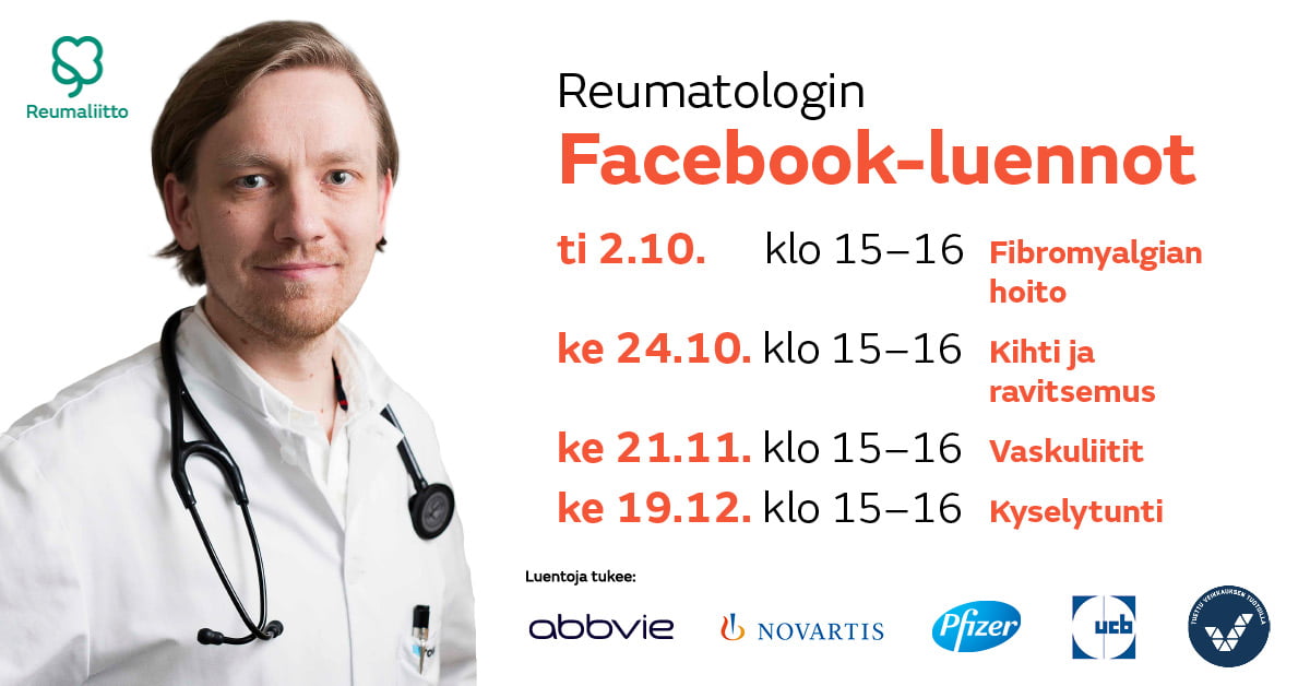 Reumatologin Facebook-luennot