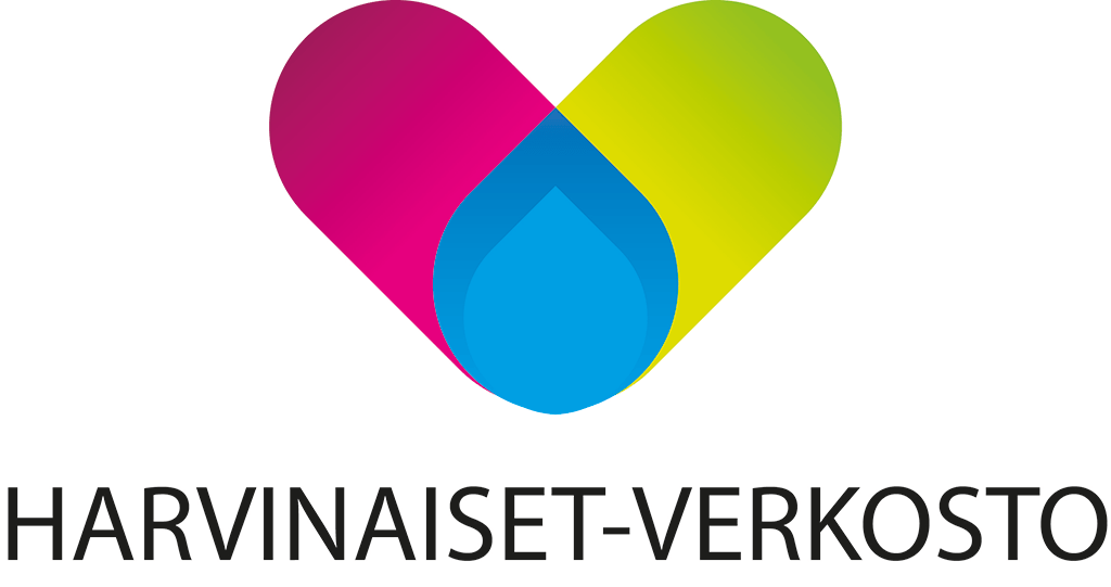 Harvinaiset-verkoston logo.