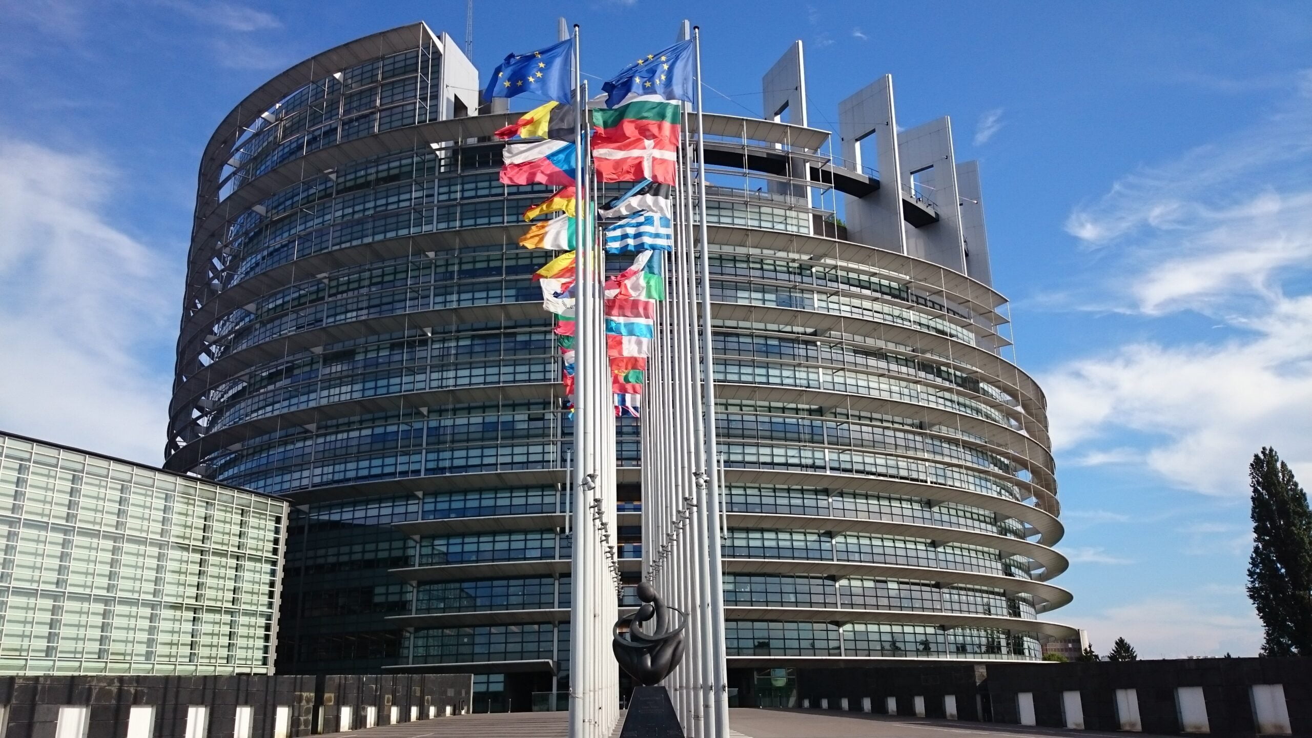 Euroopan parlamenttitalo, kuva Pixabay