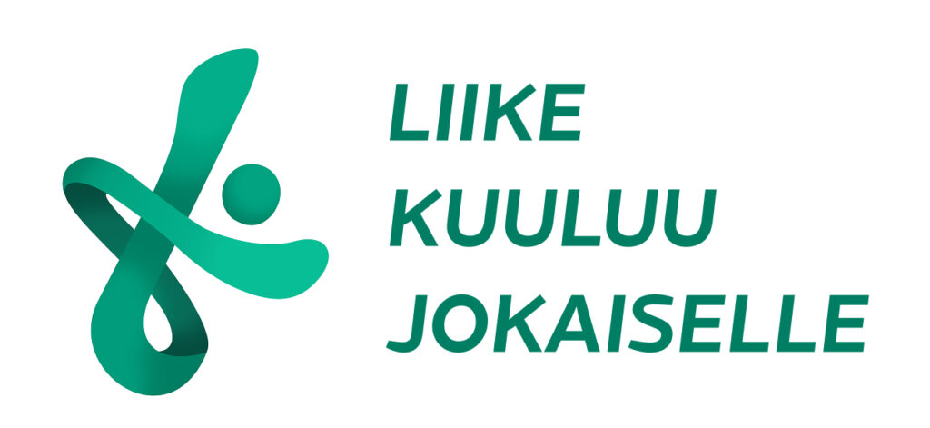 Liike kuuluu jokaisellle -tunnus.